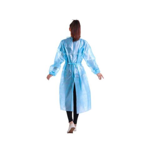 PP Isolation Gown with PE laminated