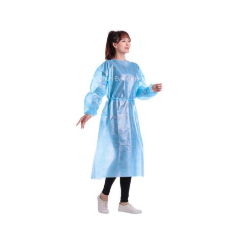 PP Isolation Gown with PE laminated