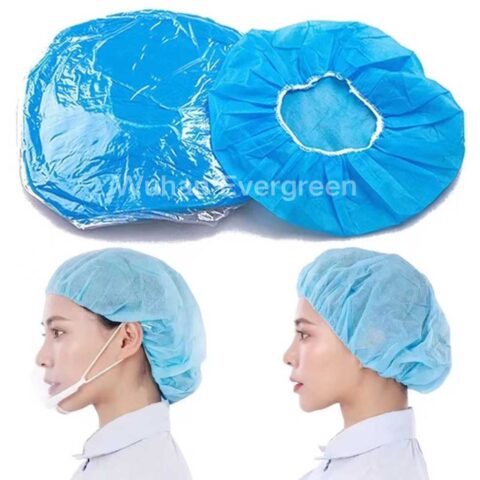 Disposable bouffant Caps