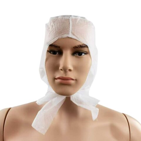 Disposable Surgeon Hood with Tie-on