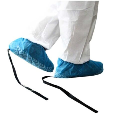 ESD Shoe Cover with Conductive Strips