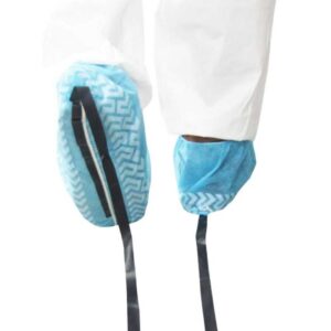 ESD Shoe Cover with Conductive Strips