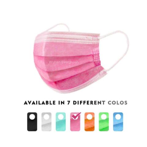 Non-woven 3-ply face mask with ear loops