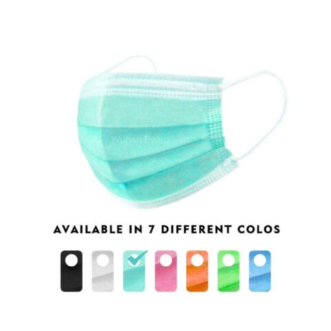 Non-woven 3-ply face mask with ear loops