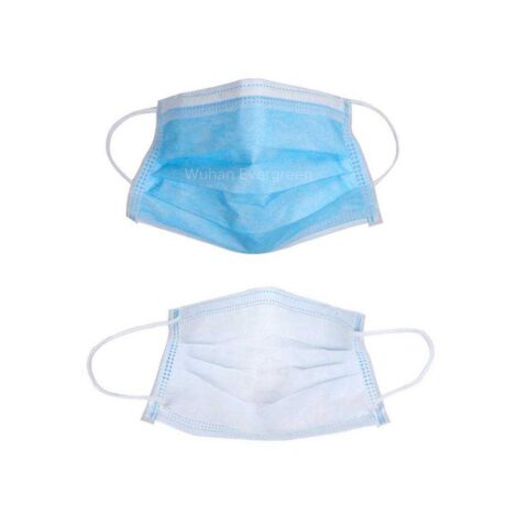 Non-woven 3-ply face mask with ear loops