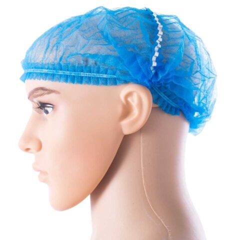 Non-woven MOB cap 2 elastic Detectable