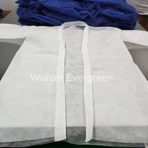 White Disposable BathRobe